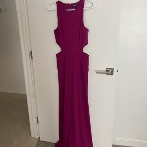 Fuschia jumpsuit - Express size Small!